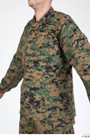  Photos Army Man in Camouflage uniform 8 Camouflage jacket upper body 0002.jpg